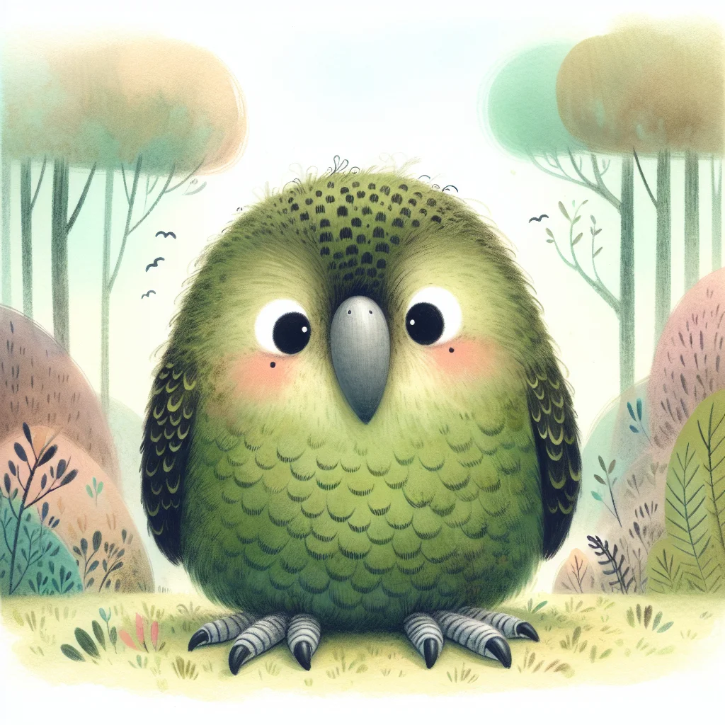 Kevin the Kakapo's Silly Adventure