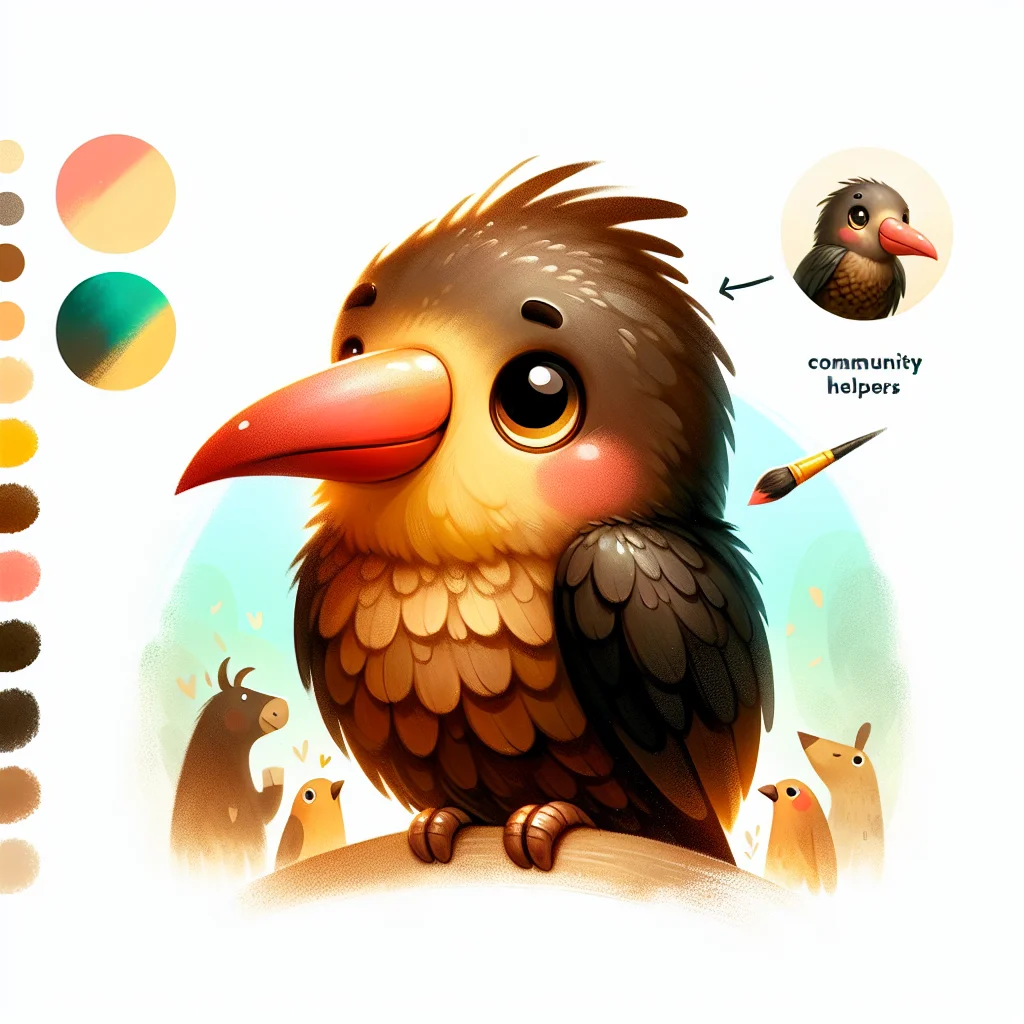 Oscar the Oxpecker's Helping Day